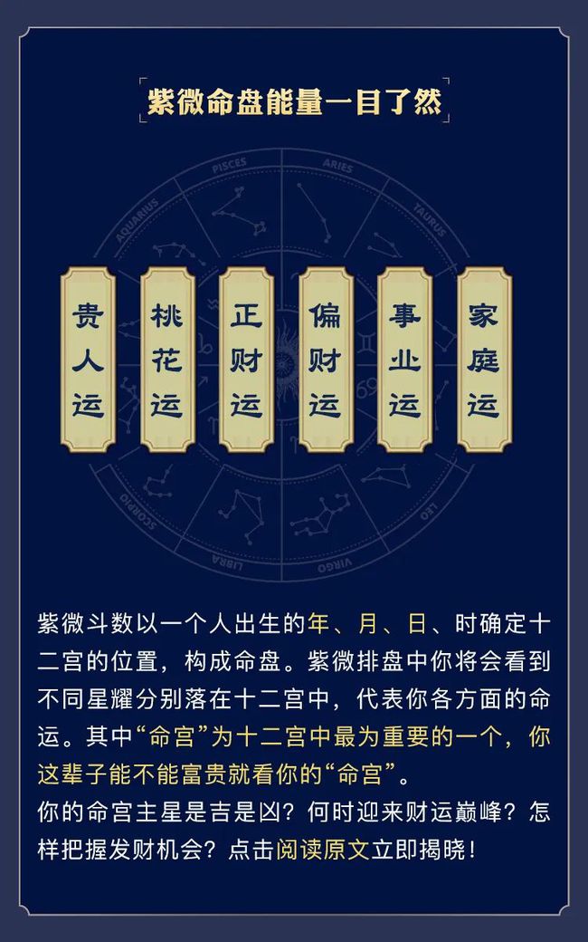 免费紫微斗数命盘详解，贪狼星入迁移宫代表什么意思？